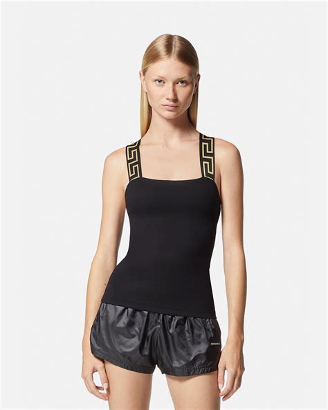 tank top versace|Versace tank top women's.